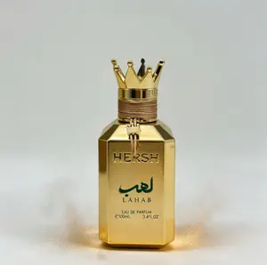 HERSH LAHAB Eau De Parfum 100ml – Bold Intense Scent, Elegant Gift Perfume