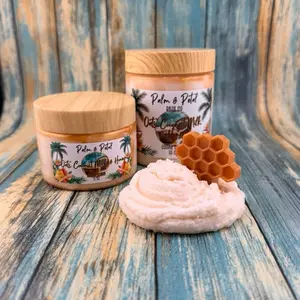 Oats, Coconut Milk & Honey Sugar Scrub | Gentle Exfoliating & Moisturizing Body Scrub for Sensitive Skin | Shea Butter, Colloidal Oats