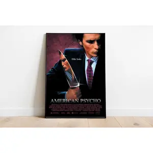 American Poster - Mary Harron - Vintage Retro Art Print - Wall Art Print - Minimalist Movie Poster - Custom Poster - Home Decor