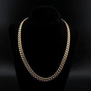 18k Gold Miami Cuban Link Chain 8mm | Men's Jewelry | Hip Hop Necklace | Iced Out Necklace | LIFETIME WARRANTY