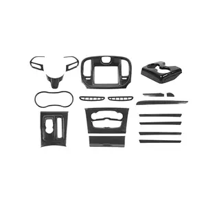 Car Interior Center Console Panel Decor Cover Trim Kit for 2015+ Chrysler 300, 300C Car Interior Moldings