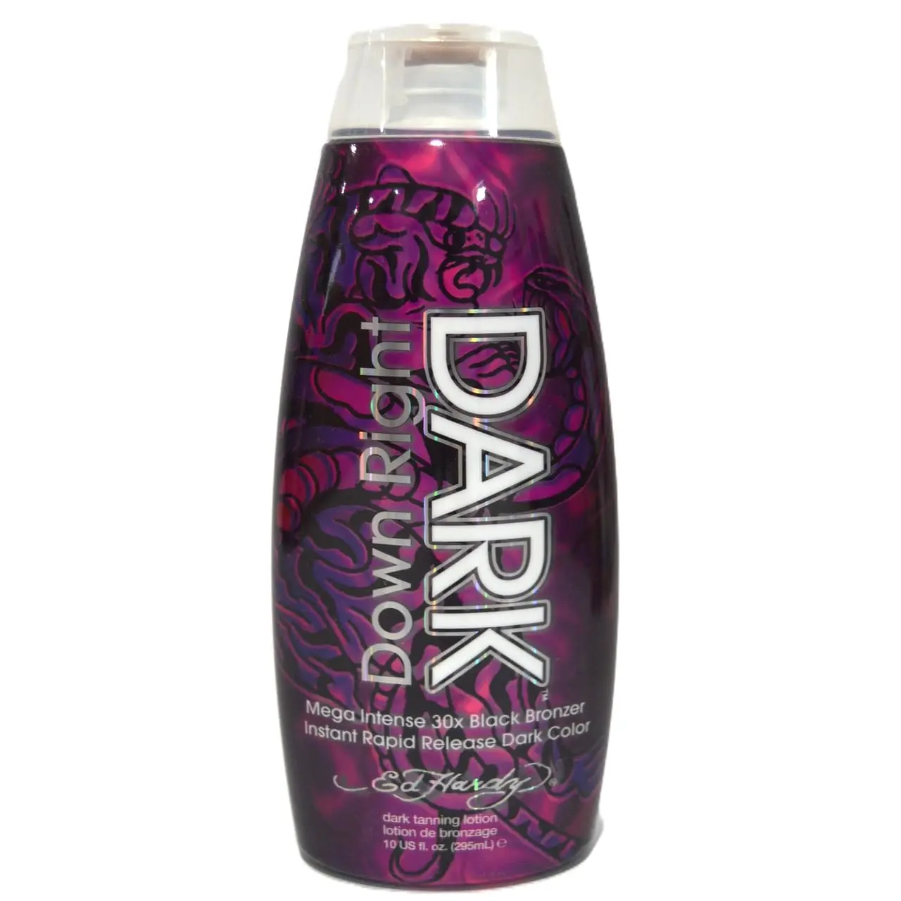 Ed Hardy DOWN RIGHT DARK Intense Black Bronzer - 10 oz.
