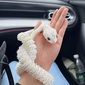 Rainbow Snake Night Light, Glow Light, Decorative Light, 3D Printed Movable Joint Toy, Fun Desk Decor for Adults & Kids, Unique Gift Idea, Light Decoration