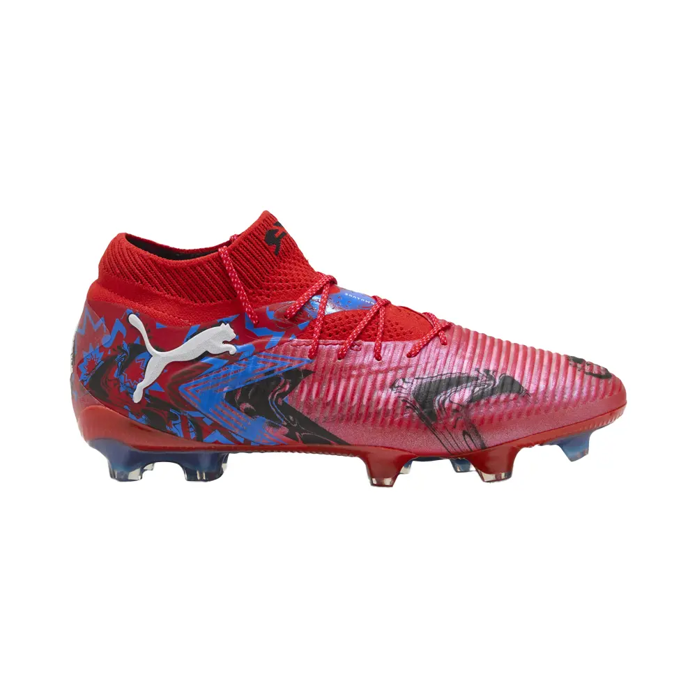 PUMA Mens Future 8 Ultimate Playmakers Firm Ground Soccer Cleats  - Red