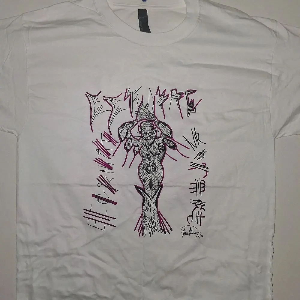 Eermat (Eer-mot) Demon Sigil T-shirt - Powerful Protection & Summoning Symbol for Practitioners - Symbolic of Eermat's Feline Entity - Ideal for Rituals & Channeling