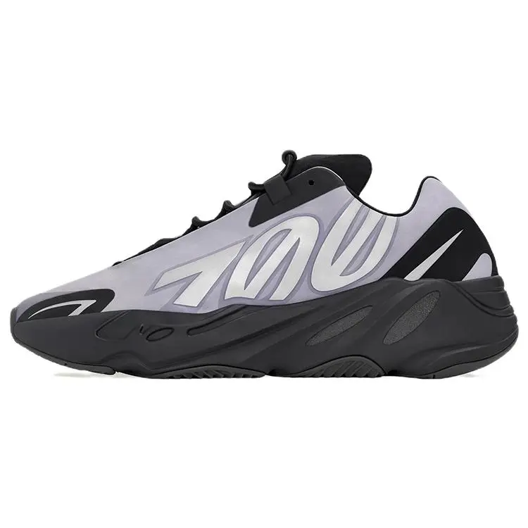 Adidas Yeezy Boost 700 Mnvn Geode Versatile Comfort Low Top Unisex Black Sneakers GW9526