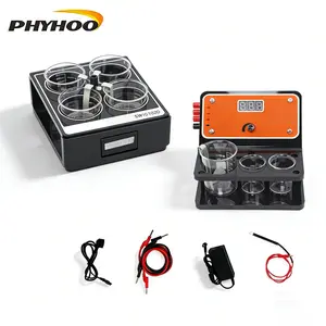 110V Jewelry Gold Plating Machine Kit - Digital Pen Plating System with Beakers for Gold, Silver, Rhodium Plating & Jewelry Repair