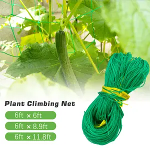 Trellis Netting,  Climbing Plant Support Net Garden Pea Bean Neting, 5.9ft x 8.8ft Heavy Duty Garden Trellis Netting for Cucumber, Vine, Tomato, Plants Trellis Climbing Vine Plants Fruits & Vegetables:1-Pack