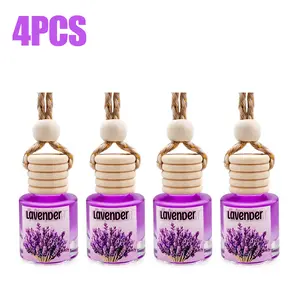 4PCS  Car Air Fresheners Hanging Scent Oil Diffuser,Diverse fragrance options,Can be placed in a room or bathroom,Suitable for daily use or as a gift.