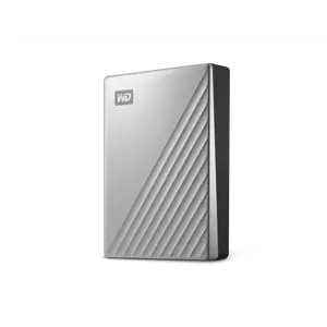 WD 6TB Silver My Passport Ultra for Portable Storage External Hard Drive USB-C for Mac  (WDBGKC0060BSL-WESN)