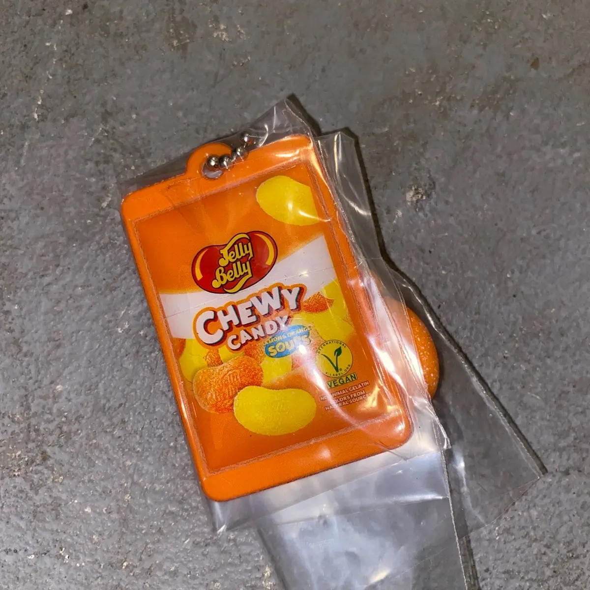 Jelly Belly Chewy Candy Keychain Collectible