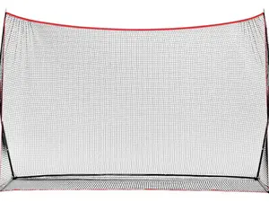 10x7 ft Golf Practice Net for Backyard, Indoor & Outdoor Golf Hitting Net with Frame, Heavy Duty Training Net for Home, Garage & Personal Driving Range, Black or Red