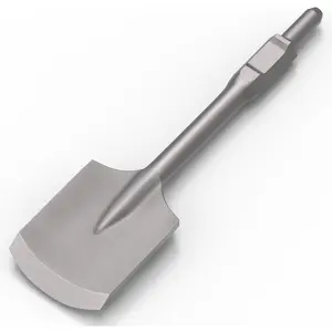 65 Shnk Cly Spde, 4.3 x 16.5 Inch lloy Steel Electric Demolition Jck Hmmer Shovel Chisel Bit, Thinset Scrper dhesives Remover Concrete Breker for Trenching, Lndscping