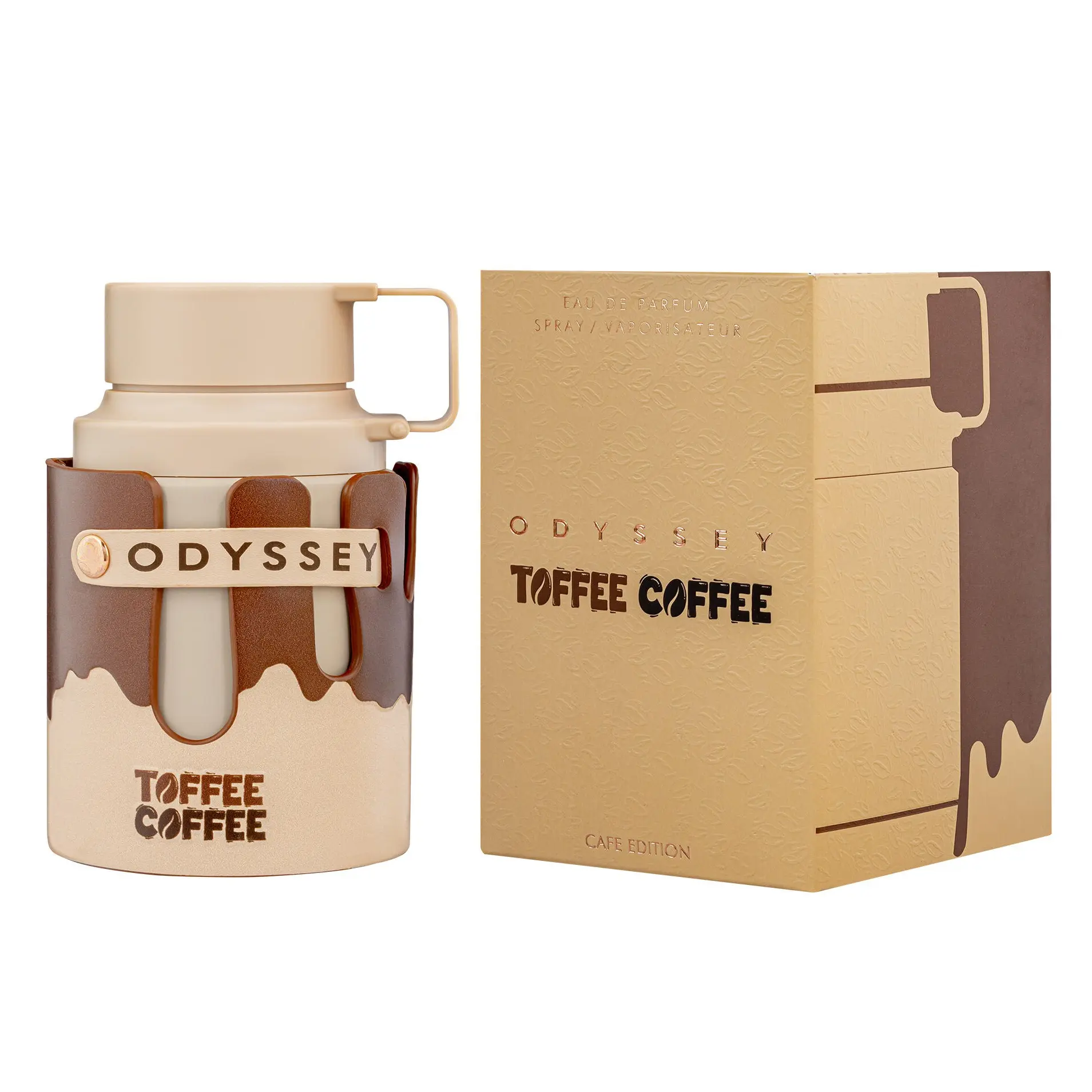 Armaf Odyssey Toffee Coffee for Unisex Eau de Parfum Spray, 3.4 Ounce Armaf Odyssey Toffee Coffee for Unisex Eau de Parfum Spray, 3.4 Ounce