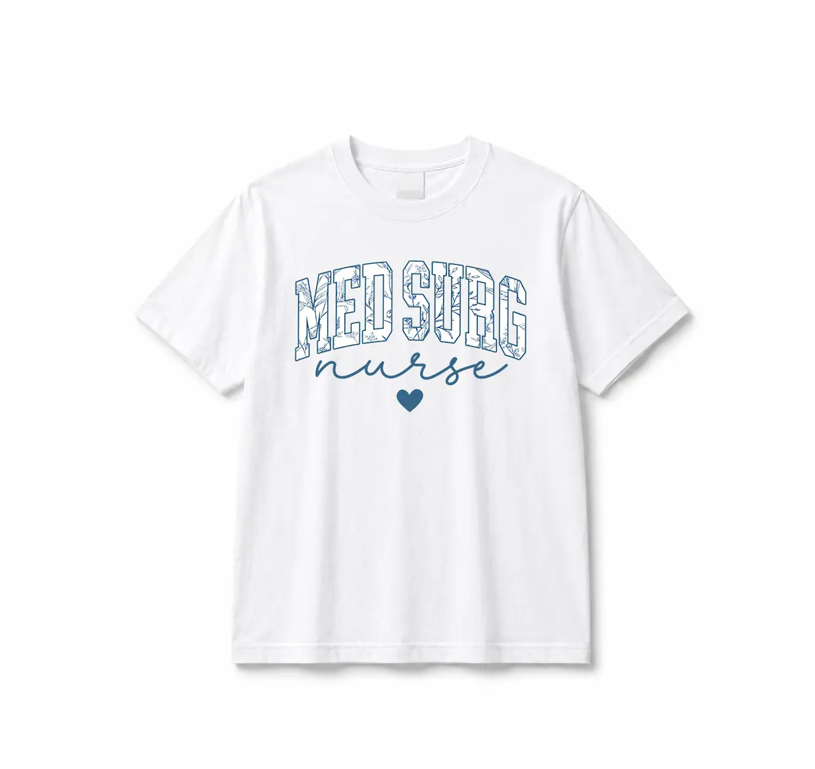 Floral Medsurg Nurse Shirt, Med Surg Nurse Crewneck , Medical Surgical Nurse Gift, Medsurg Nurse T-shirt