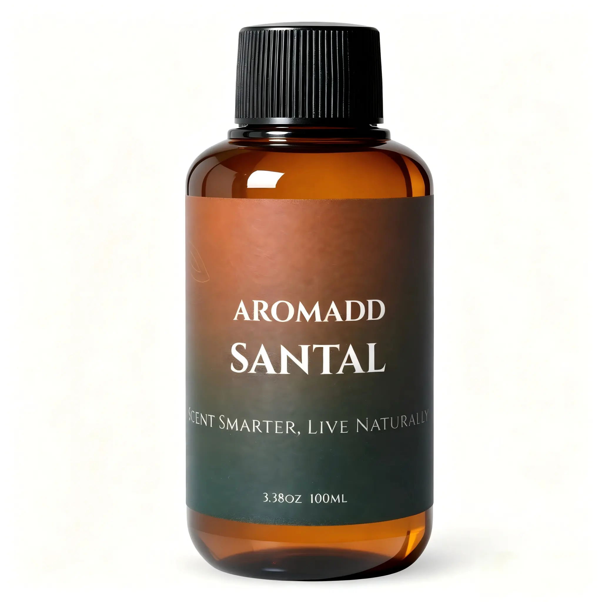 Santal Diffuser Oil - Inspired by the 5-Star Hotel, Aroma Fragrance Essential Oils for Waterless Diffusers, Warm Sandalwood & Amber Aroma, Long-Lasting Home Fragrance - 3.38 fl oz (100 mL)