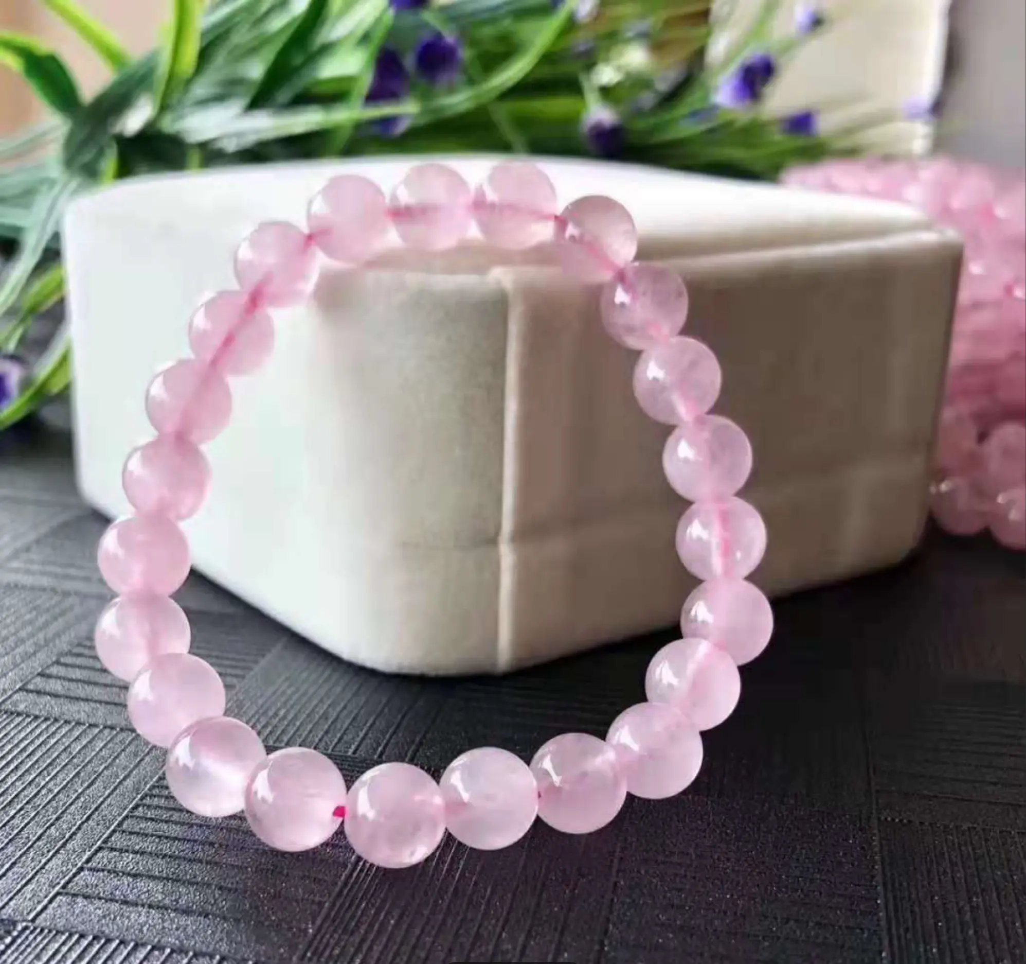8mm Pink Quartz Limited to 1 Purchase