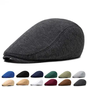 1/2Pcs Men's Retro Flat Cap - Vintage Newsboy Ivy Hat for Driving & Golf