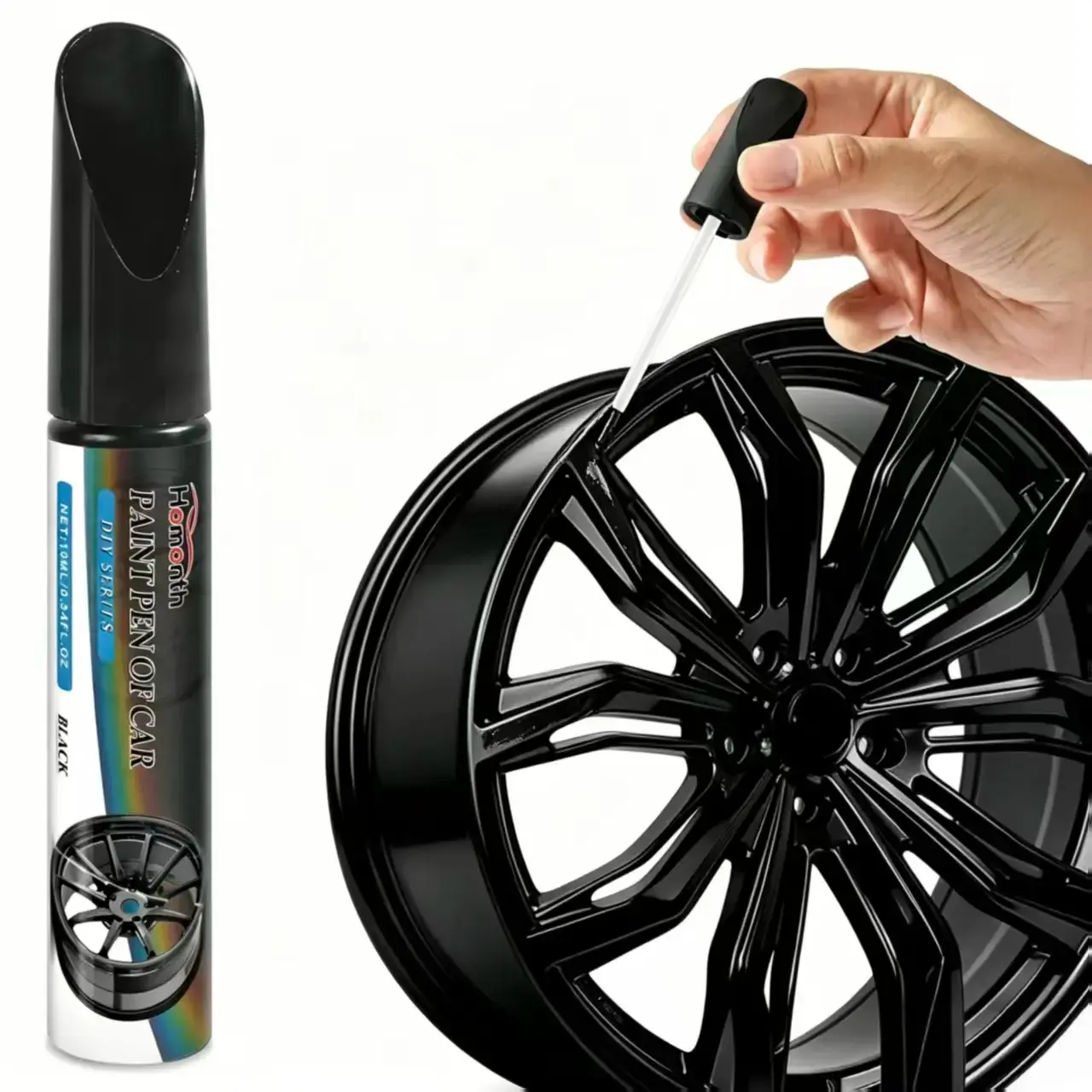 Car Wheel Scratch Remover Repair Kit for Curb Rash– Car Pro Mending Car Remover Scratch Repair Paint Pen, Fix Scuffs, Scratches & Paint Chips on Car Rims