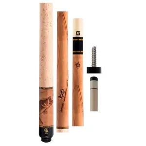 McDermott Wildfire 3-D G439 Fishing Cue with 360° Carving & G-Core Shaft for Precision and Durability