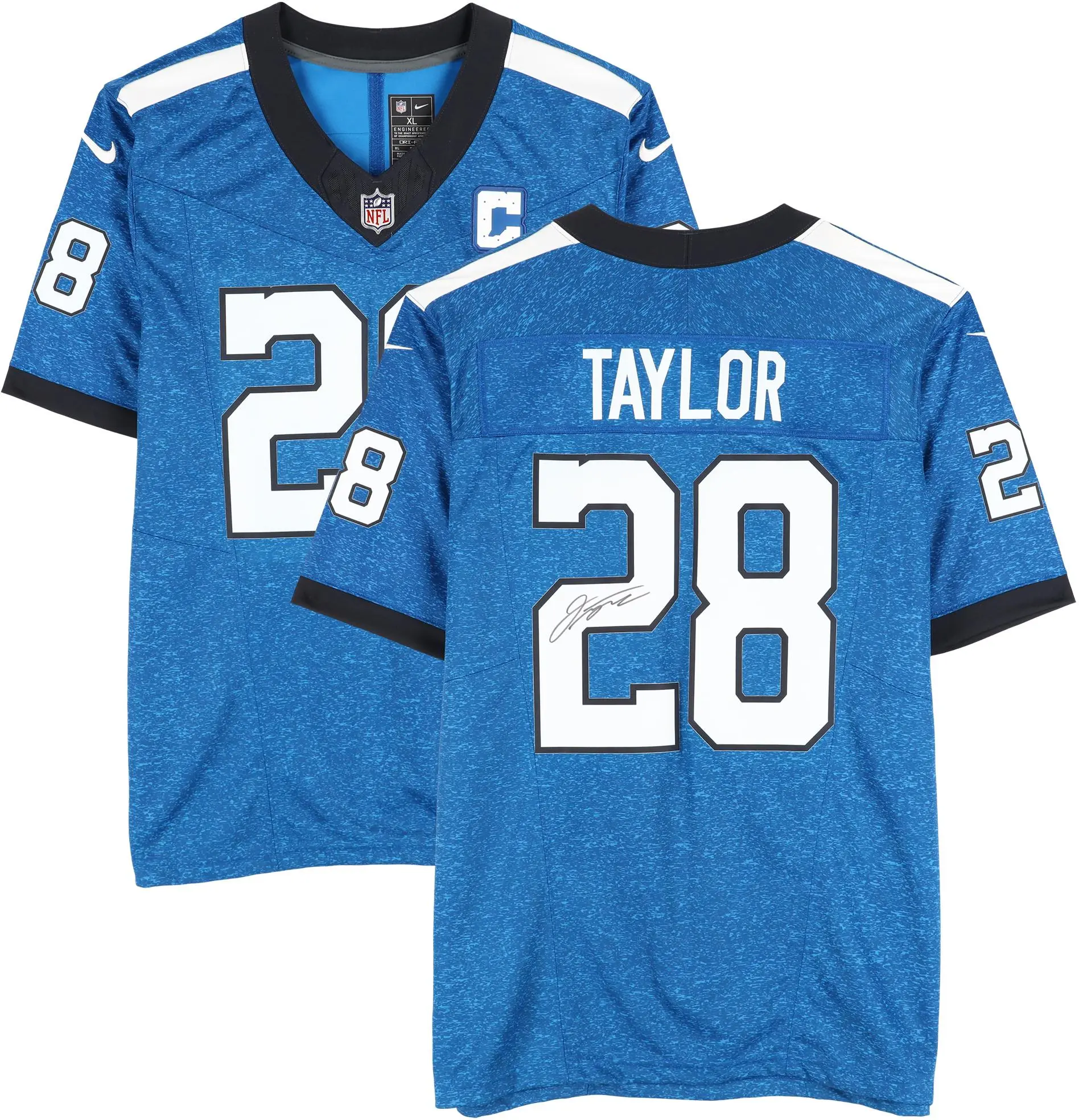 Jonathan Taylor Indianapolis Colts Autographed Royal Alternate Knight Limited Jersey - Fanatics Authentic Certified