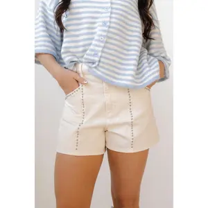 studded mirage shorts