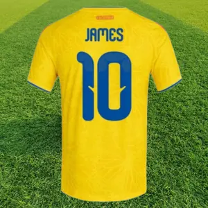 2526 Home Yellow Short-Sleeve Soccer Jersey