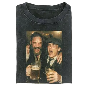 Aragorn Gandalf Frodo Gollum Drinking Party Meme T-Shirt, Lord Of The Rings Funny Fellowship Scene Graphic Tee, LOTR Characters, Epic Fantasy Humor, Viral Movie Meme, Pub Night Vibes, Unisex Cotton Crewneck T-Shirt Menswear Womenswear Streetwear Top