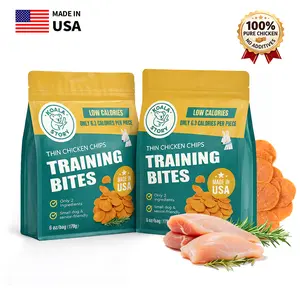 KOALA STORY Premium Chicken Training Chips – 100% Pure Chicken, 70% Protein, Gently Air-Dried, Low-Calorie & Diabetic-Friendly, All-Natural, Made in USA (2 Bags)
