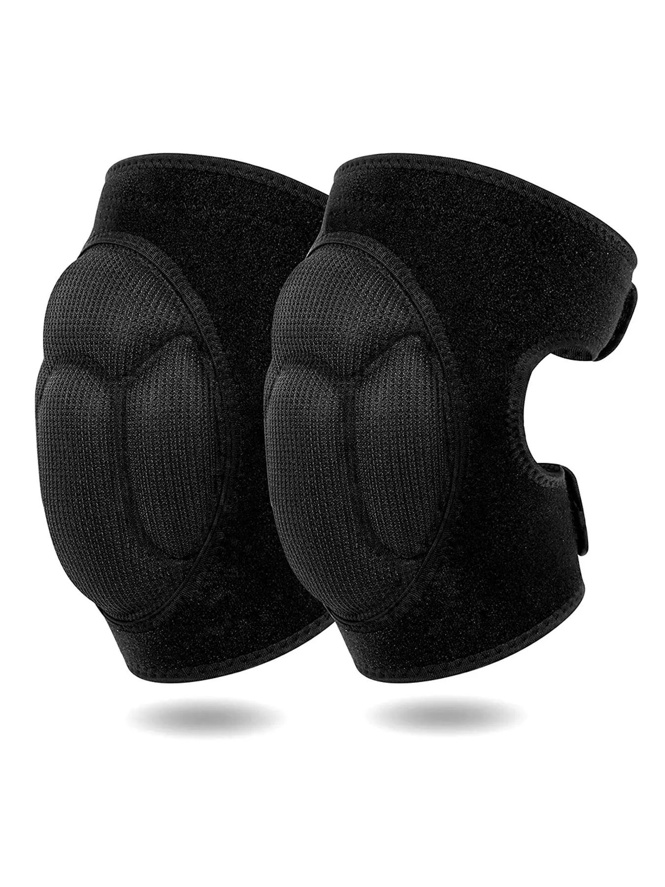 Adjustable Ergonomic Sports Knee Pads, 1 Pair Non-slip Sponge Anti-collision Knee Pads for Men & Women, Safety Gear, Sports & Outdoor Clothes Accessories for Outdoor Workout Running Tennis Pickleball, Knee Support, Kneepads