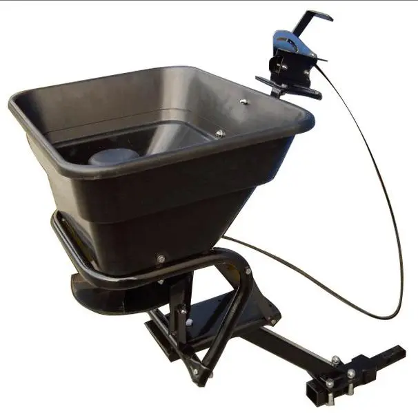 212 MAIN Field Tuff AS-80ATV12 Receiver Mount Spreader, 80 lbs Capacity, Compact Design, Adjustable Disks, Easy ATV Attachment for Specialty Garden & Hardware Tasks