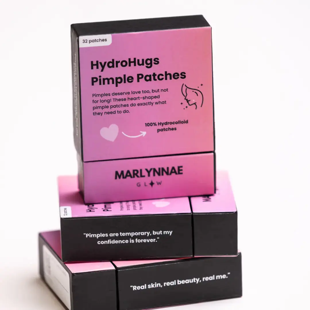 HydroHugs Pimple Patches - 32 Hydrocolloid Acne/Pimple Patches For Effective Pimple Treatment
