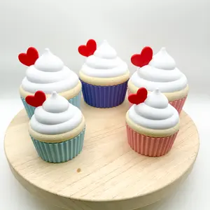 Cupcake Gift Box Valentines Day Candy Gift Present