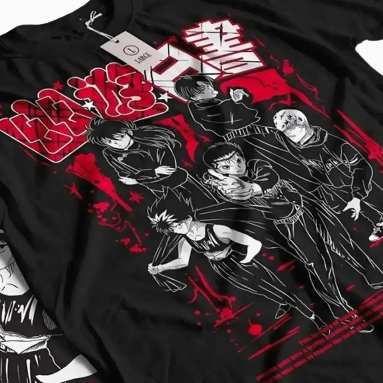 Popular Yu Yu Hakusho Anime Featuring Yusuke Kuwabara Kurama Hiei And Koenma Unisex Shirt 10