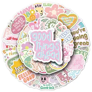 Cartoon Decorative Sticker, Funny Stickers, Decal Sticker, 50pcs Waterproof Sticker for Laptop, Bumper, Skateboard, Water Bottles, Computer