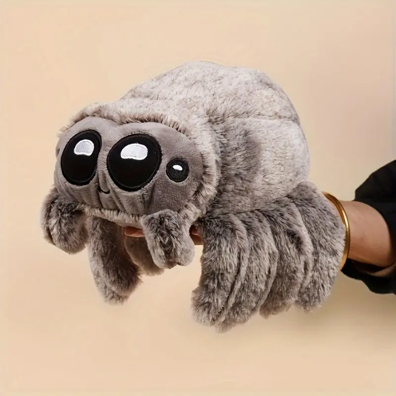 Soft Halloween Plush Spider Doll - Classic Novelty Stress Relief Toy for Home, Party Decorations