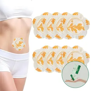 Deep Cleansing,Belly Button Patches,Non-woven Fabric Belly Button Patches,No Need Wash,Flower-Shaped Style.