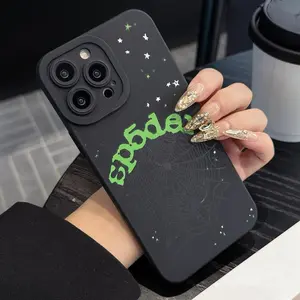 Spider web pattern phone case soft phone case, full body shockproof phone protective cover compatible with iPhone 11 12 13 14 15 16 17 Pro Max 17 Air Pro Max