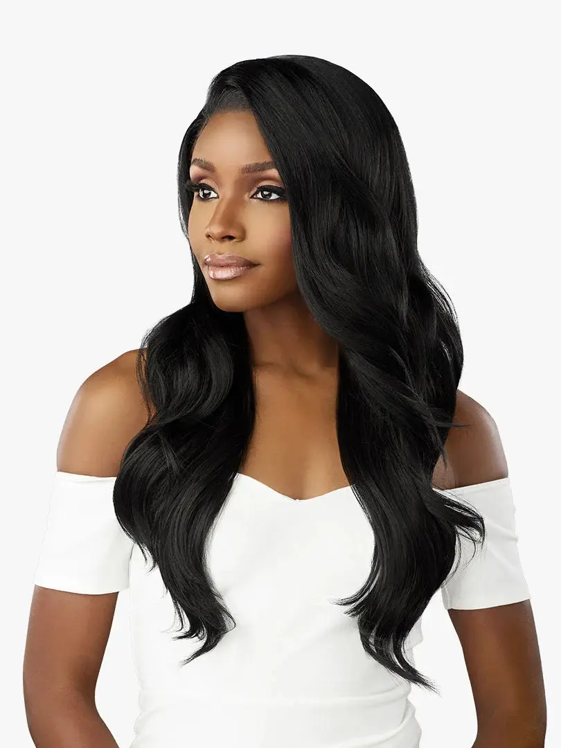 Sensationnel Bare Lace 13x6 Unit 20 Glueless HD Lace Wig - 25 inch Long Layered Waves