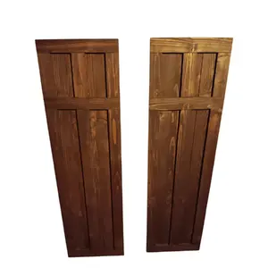 Cross Window Shutters Set of 2