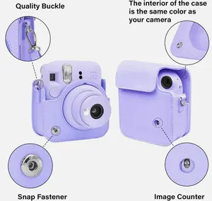 For Fujifilm Instax Mini 12 Case Camera Cover + Free Photo Album For Fujifilm Instax Mini 12 Case Camera Cover + Free Photo Album
