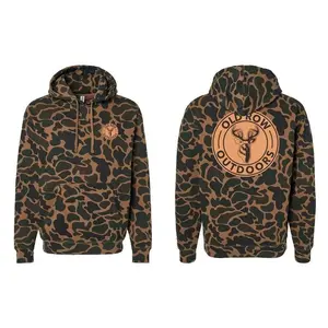 Whitetail Buck Camo Collection – Unisex Hoodie, Sweatshirt & Tee for Hunting