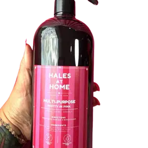 Hales at Home Multipurpose Household Cleaner - Daily Use, Non-Bleach All-Purpose Cleaner, Safe for Mirrors, Stainless & Vinyl Surfaces, Microfiber Scented Room Refresher