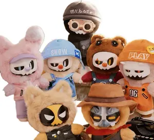 Mr.Bone Buddies Plush Series Collectible Blind Box - Soft Adorable Figures Toy, Blind Pack with Random or Hidden Figure, Mix & Match, Holiday Gift for Collectors Epoxy Acrylic