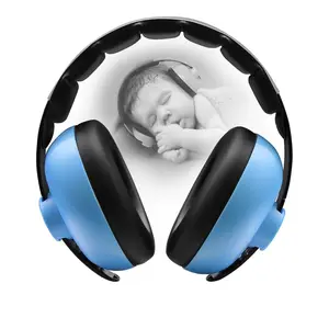 Baby Ear Protection Noise Cancelling Headphones  Babies  3 Months to 3 Years (Blue)