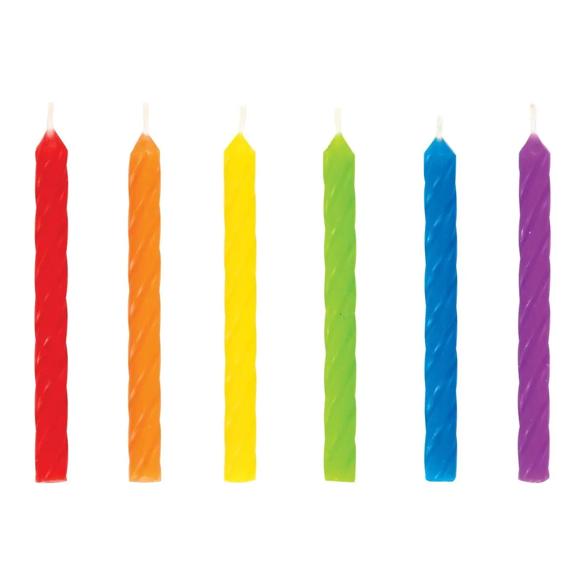 212 MAIN Colorful Spiral Birthday Candles, 288-Count 2.25 Inches Happy Birthday Cake Decoration - Home & Party Festive Supplies, Home Supplies, Spiral Candle