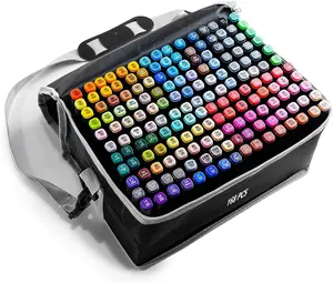 Double Ended Color Markers, Dual TIp Markers Set, Multicolor Marker Pen Set, Dual Tip Paint Markers for Coloring Drawing, Art and School Supplies