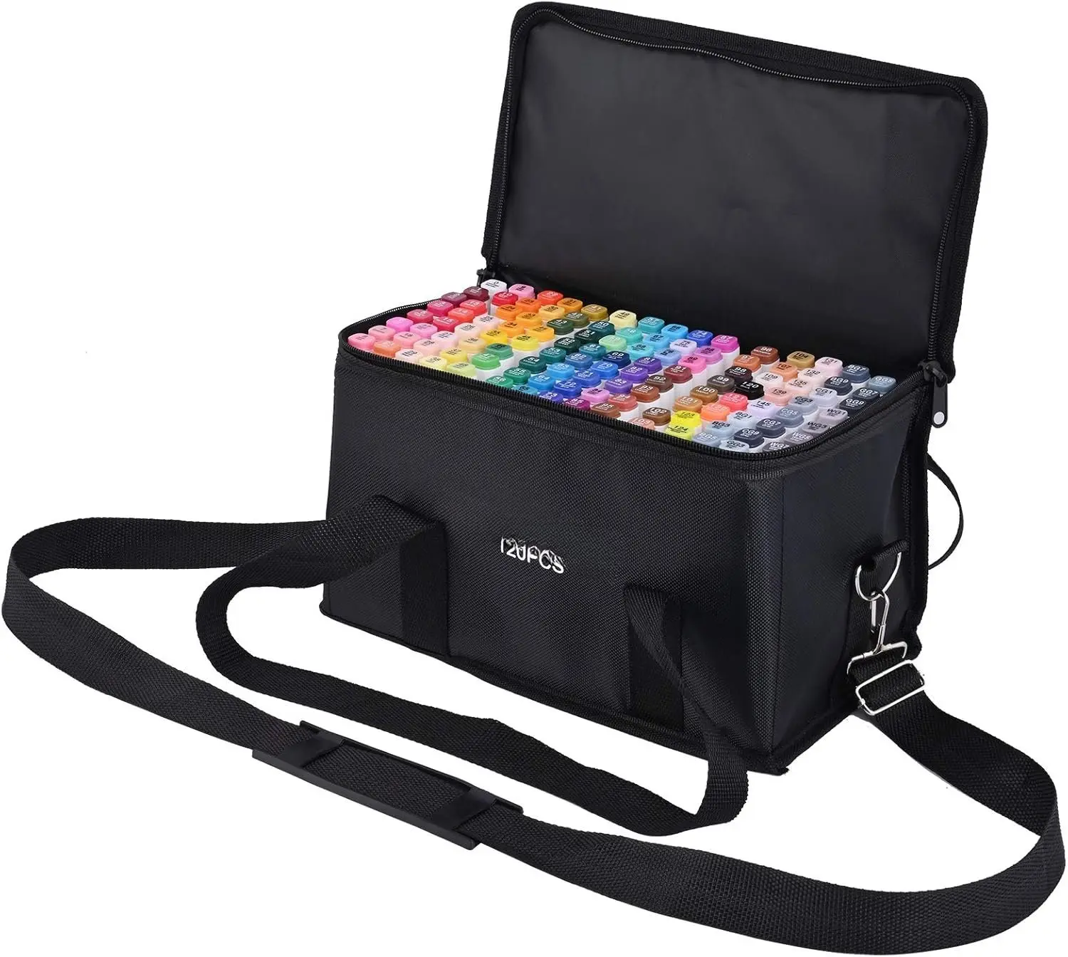120 Colors  Drawing Markers, Dual Tip Art Markers, Fine & Chisel Coloring Marker, Chisel Coloring Markers For Adult Coloring