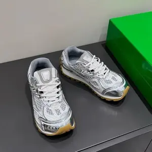 Lace Up Flat Causal Shoes Women Round Toe Designer Female Outside Walking Running Shoes Runway Trainers Couple Shoes,Breathable Comfortable Non-Slip Slides