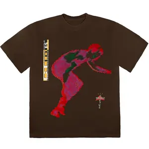 Travis Scott Digital T-Shirt Brown (men) by StockX